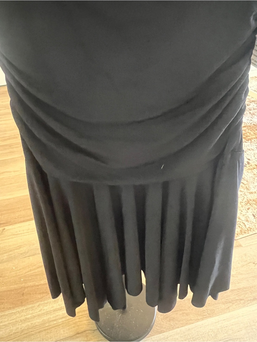Madden NYC Black Sleeveless Fit-and-Flare Party Dress - Picture 2 of 9